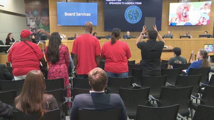 Community activist stands in solidarity with family of Marshall Middle School student who died on campus