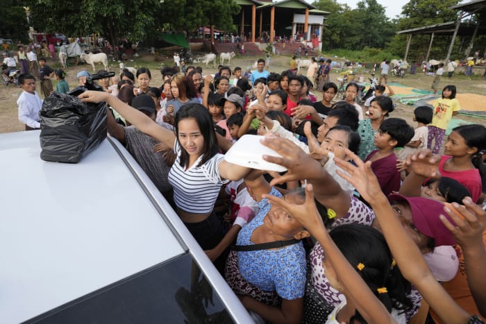 Myanmar’s death toll from Typhoon Yagi rises past 200, with tallying hindered by civil war