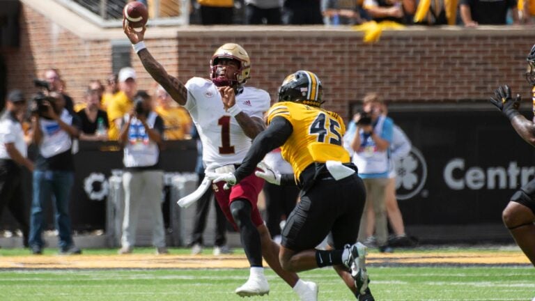 No. 24 Boston College’s impressive start undone by one five-minute stretch in loss to No. 6 Missouri