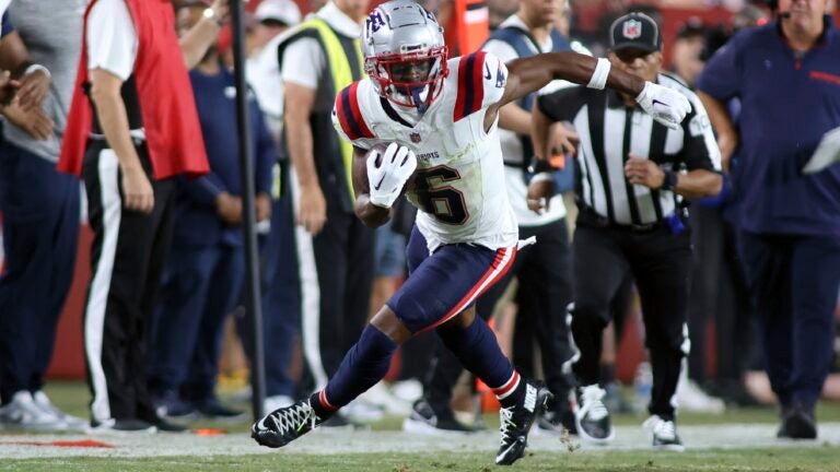 Patriots WR coach on Javon Baker: ‘We’ll see him more and more as the season goes on’