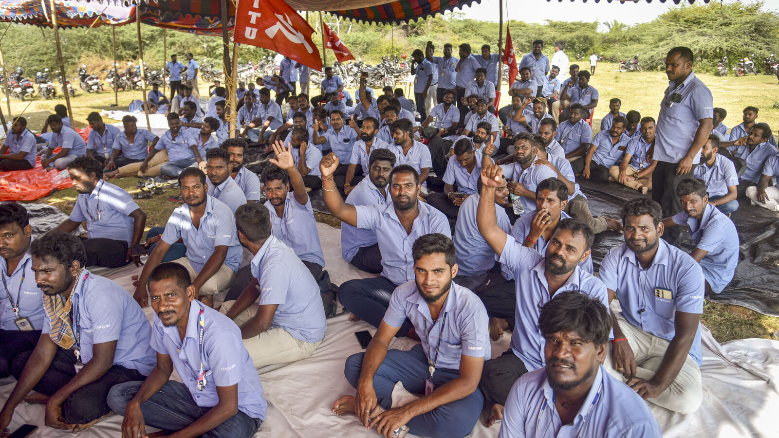 Why are Samsung workers protesting in India? CITU demands government intervention as stir enters 10th day | Mint